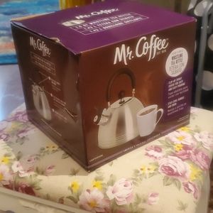 Brand new opened tea kettle.